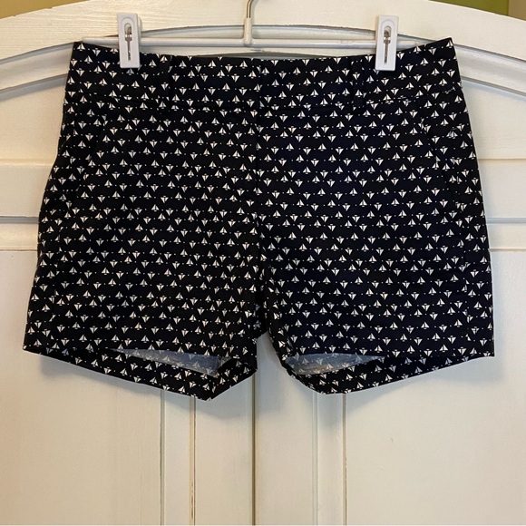 Ann Taylor City Shorts - Boat Print - Picture 1 of 9